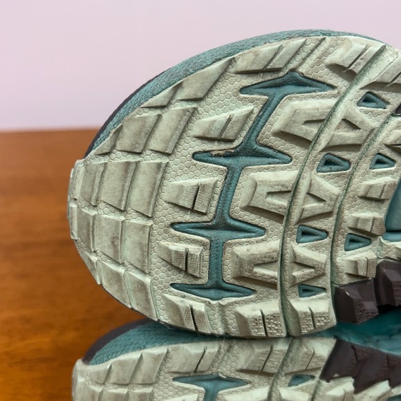 Altra Timp 4 Trail Running Shoes Womens Gray Teal Lace Up Sneakers Size 6 - Picture 8 of 14